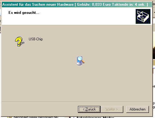 Hardware-Assistent, 2.Schritt
