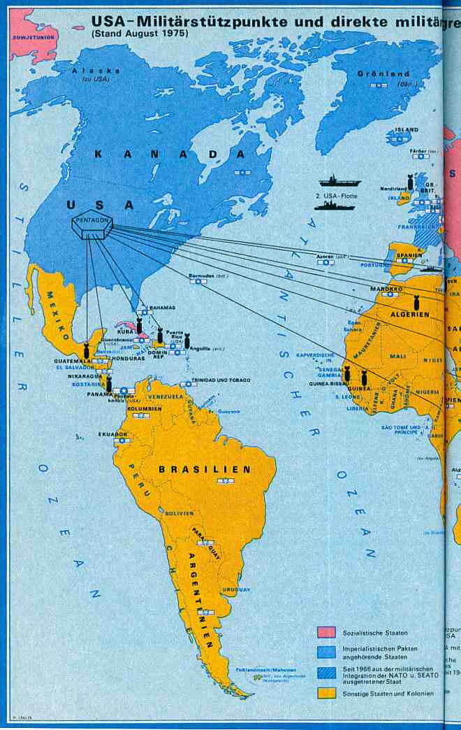 USA Militärstützpunkte